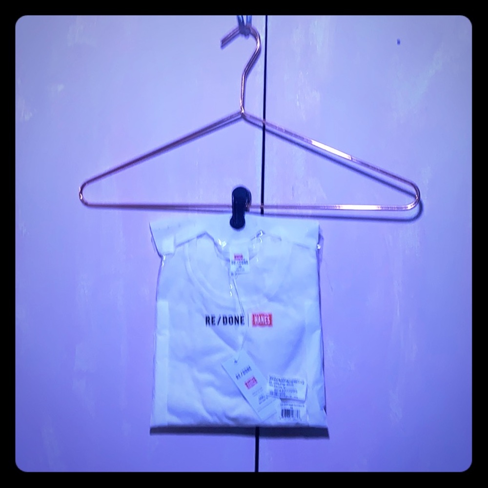 RE/DONE // Hanes 1950s Boxy Crop Tee